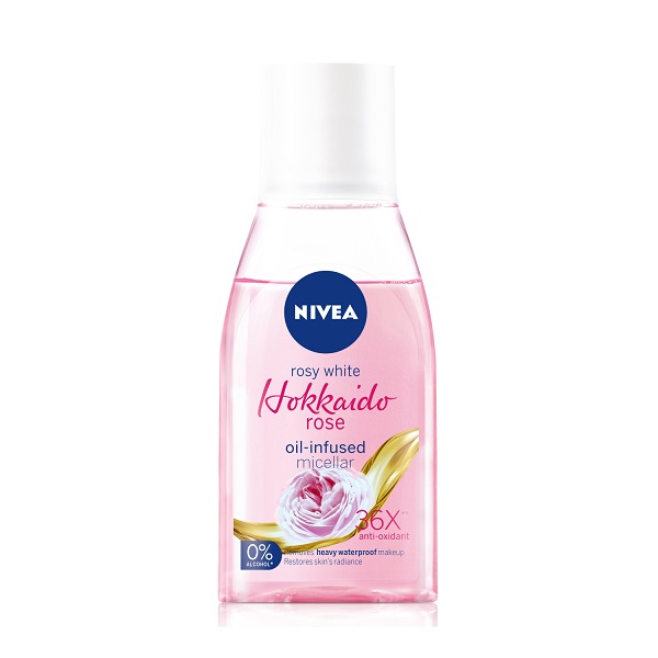 Nước Tẩy Trang Nivea Chiết Xuất Hoa Hồng Hokkaido 125Ml