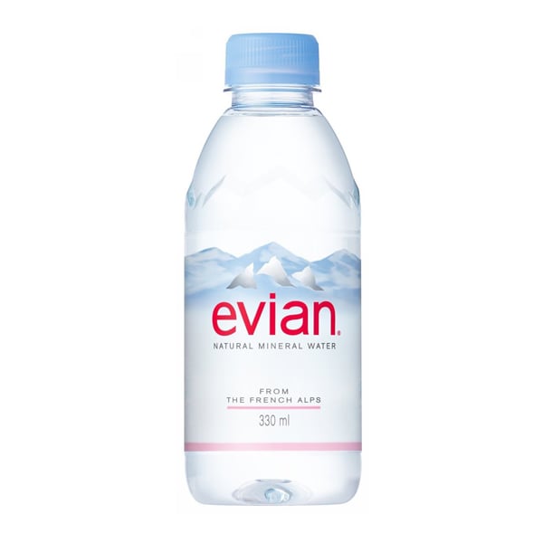 Nước Khoáng Evian - Chai 330Ml