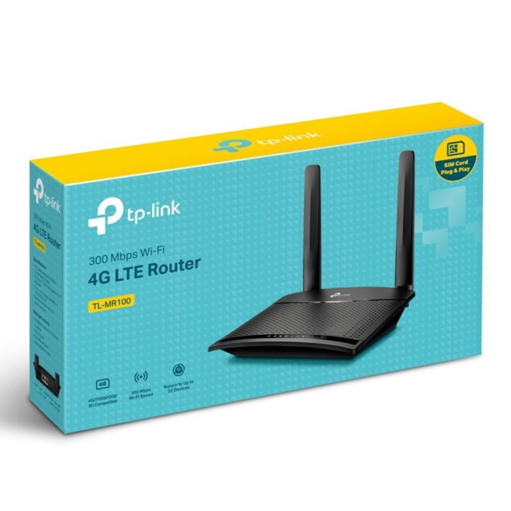 Router Wifi 4G Tp - Link Tl - Mr100 300Mbps
