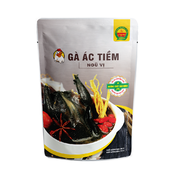 Gà Ác Tiềm Ngũ Vị Cây Thị 454G