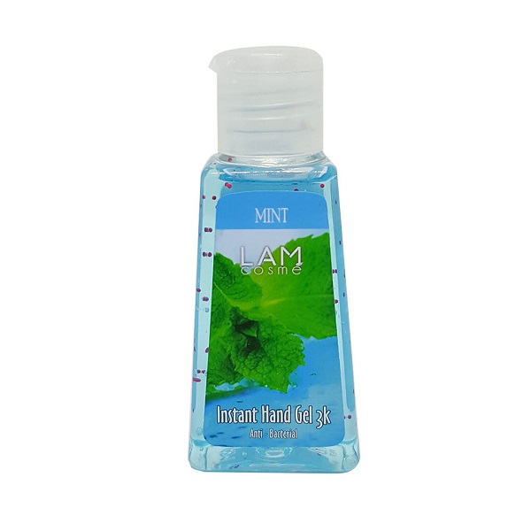 Gel Rửa Tay Khô Lamcosmé Hương Bạc Hà - Chai 60Ml