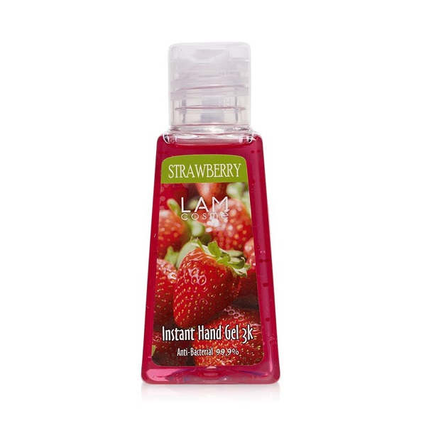 Gel Rửa Tay Khô Lamcosmé Hương Dâu - Chai 60Ml