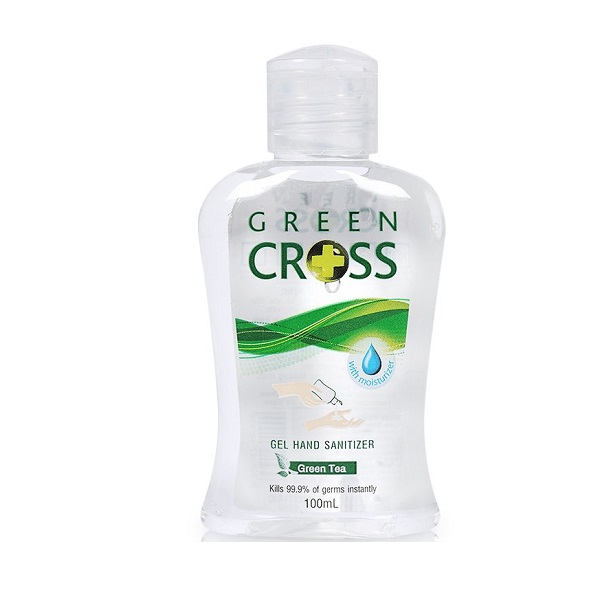 Gel Rửa Tay Green Cross Hương Trà Xanh - Chai 100Ml