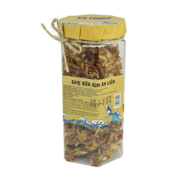 Ghẹ Sữa Rim Ăn Liền 200G