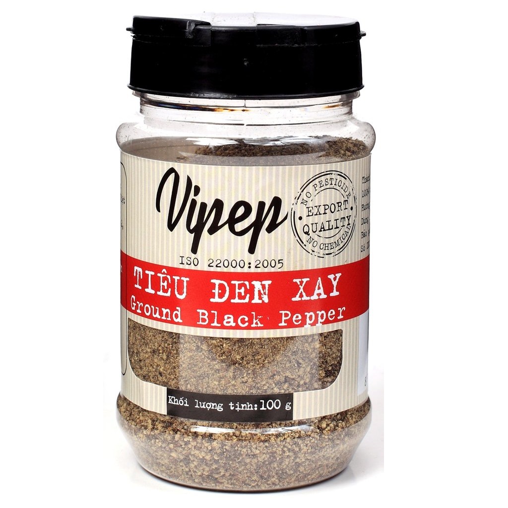 Tiêu Đen Xay Vipep 100G