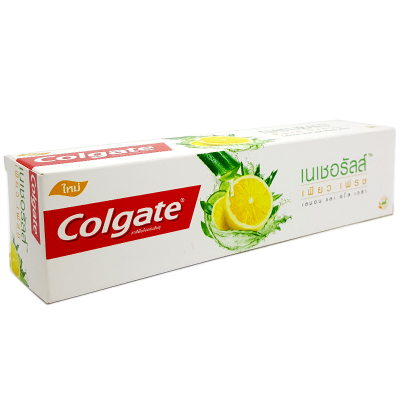 Kem Đánh Răng Colgate Thiên Nhiên Thơm Mát Thuần Khiết (Hương Chanh) - Hộp 180G