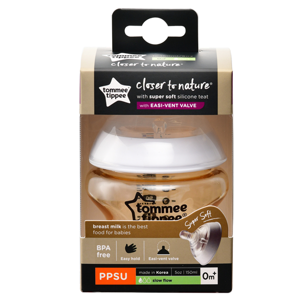 Bình Sữa Ppsu Ty Siêu Mềm Tự Nhiên Tommee Tippee Closer To Nature 150Ml