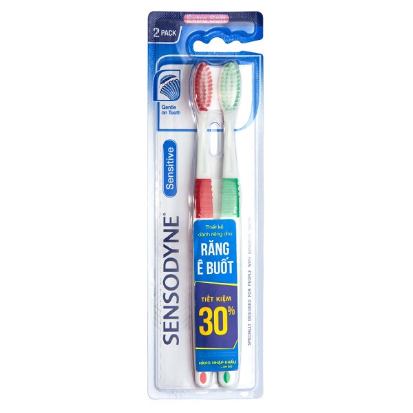 Lô 2 Bàn Chải Đánh Răng Sensodyne Sensitive Extra Soft