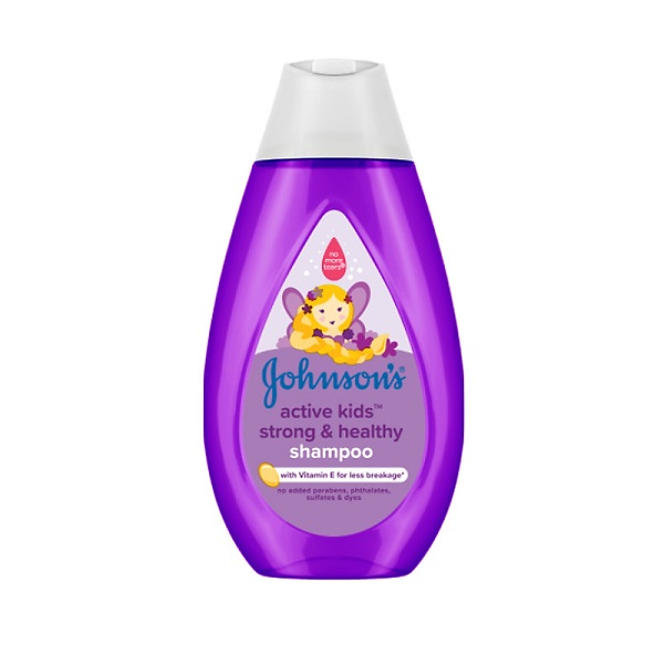 Dầu Gội Giúp Tóc Chắc Khỏe Cho Bé Gái Johnson’s Active Kids Strong & Healthy Shampoo 200Ml