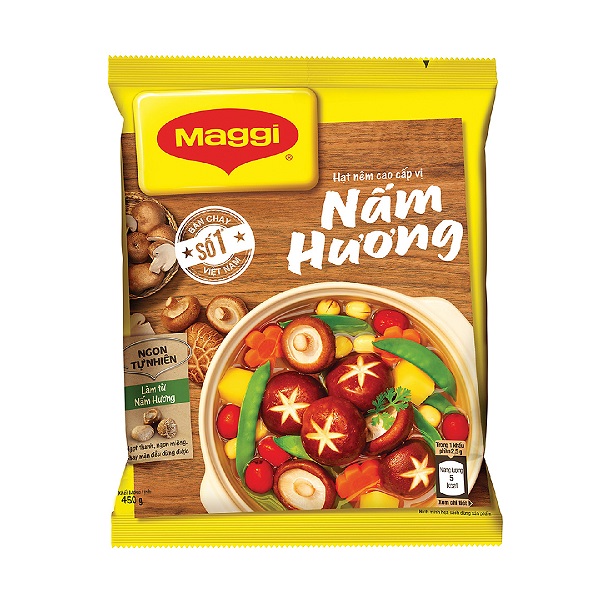 Hạt Nêm Maggi Nấm Hương (450G)