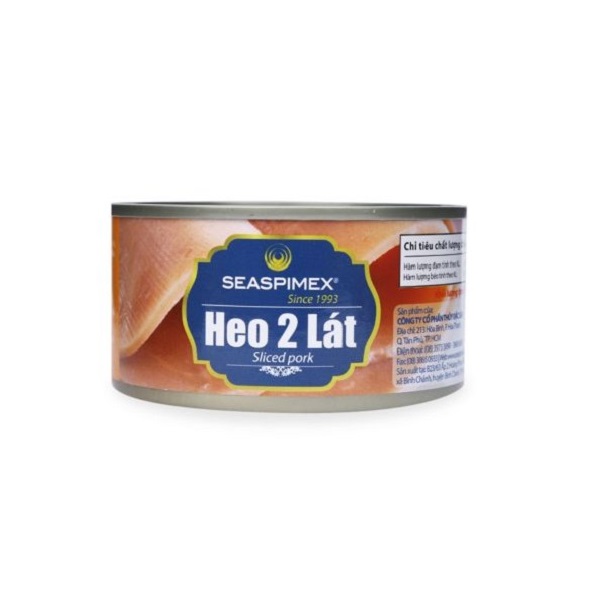 Heo 2 Lát Seaspimex - Hộp 185G