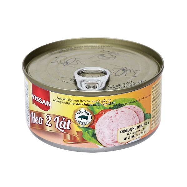 Heo 2 Lát Vissan - Hộp 150G