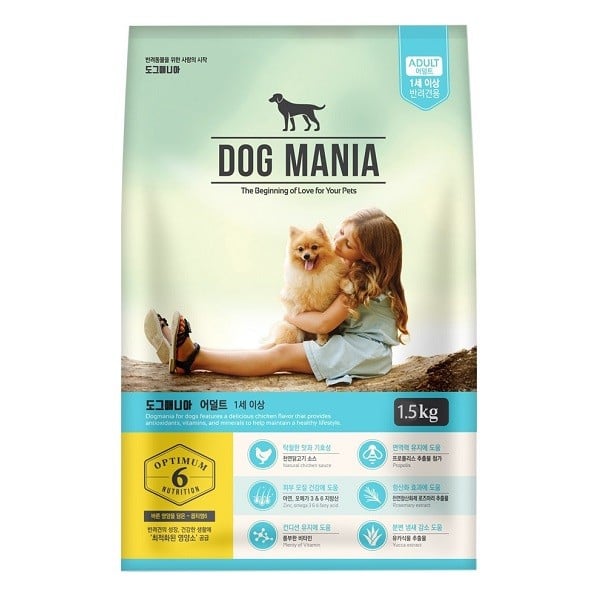 Thức Ăn Hạt Cho Chó Dog Mania Premium 3Kg
