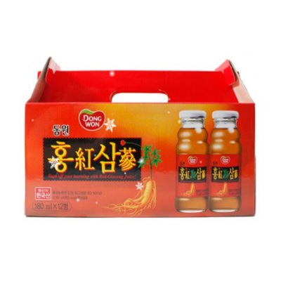 Hộp 12 Nước Uống Hồng Sâm Dongwon 180Ml