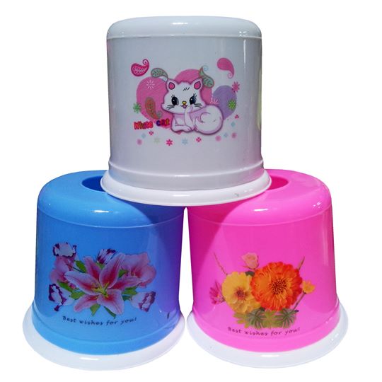 Hộp Khăn Giấy Nhựa Tròn Tl942