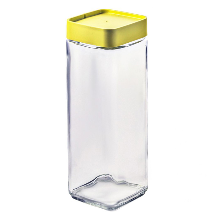 Hũ Thủy Tinh Vuông Glasslock 1.3L Ip606