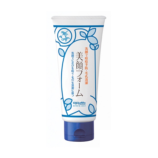 Sửa Rửa Mặt Meishoku Bigan Ngăn Ngừa Mụn & Dưỡng Ẩm Chiết Xuất Rong Biển & Hoa Cúc 80G
