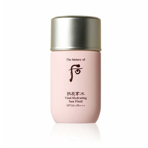 Kem Chống Nắng Whoo Gongjinhyang Soo Vital Hydrating Sun Fluid Spf50+/Pa+++ 60Ml