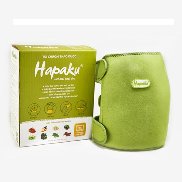 Đai Chườm Thảo Dược Hapaku Đầu Gối - Điện