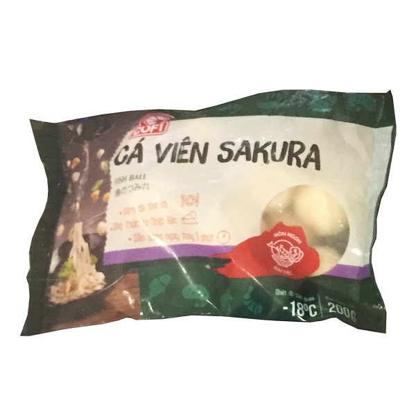 Cá Viên Sakura Cofidec 200G