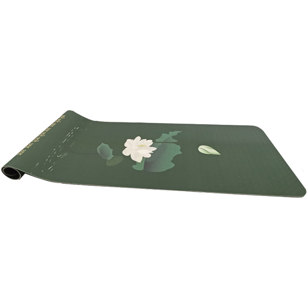 Thảm Yoga In Hoa Sen