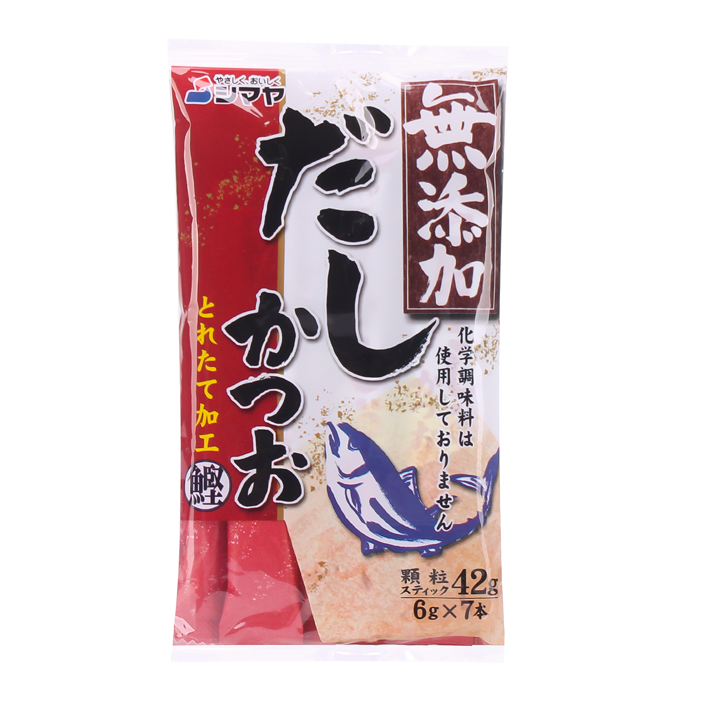 Hạt Nêm Từ Cá Mutenka Dashi Katsuo Gói 42G (6Gx7P) | Dashi Katsuo Soup Stock - Mutenka Fish 42G