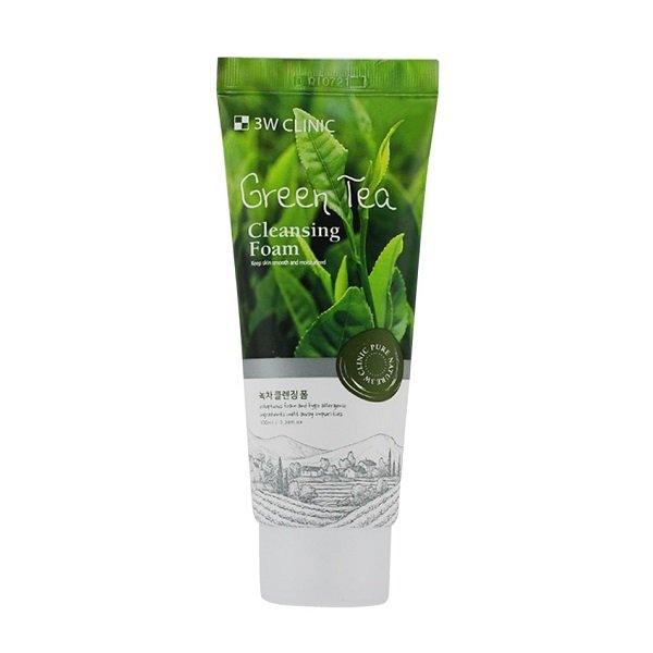 Sữa Rửa Mặt 3W Clinic Green Tea Cleansing Foam 100Ml