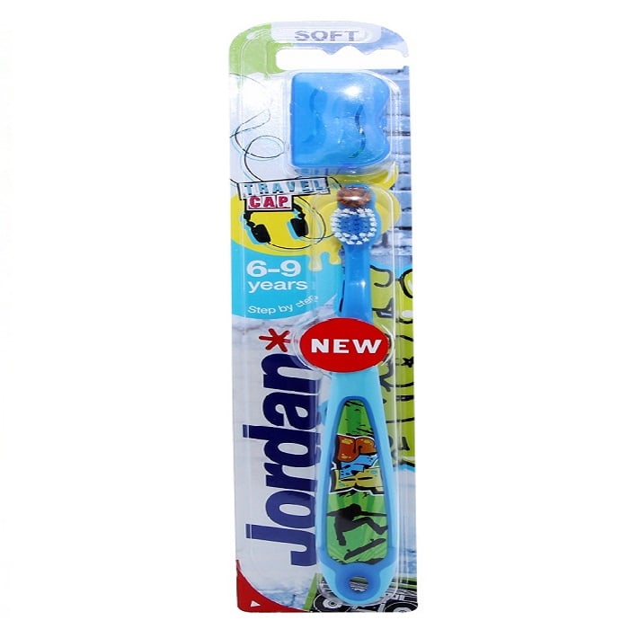Bàn Chải Đánh Răng Trẻ Em Jordan 6 - 9 Tuổi Step3
