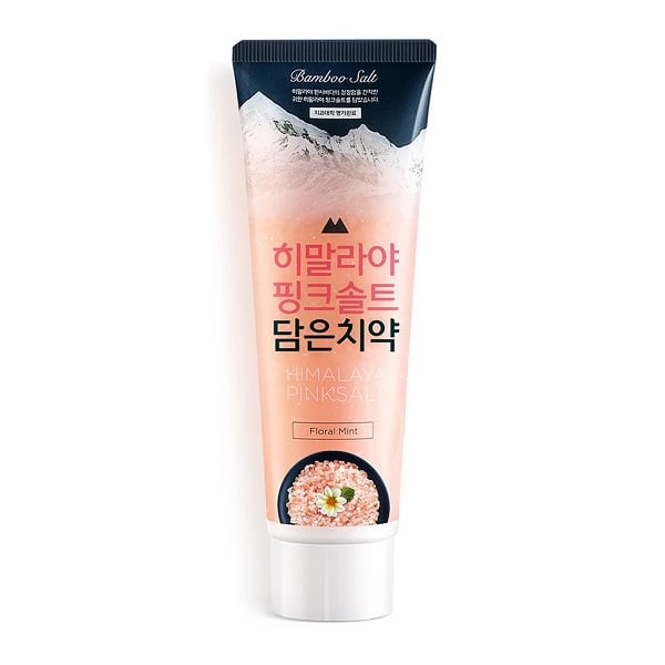 Kem Đánh Răng Bamboo Salt Himalaya Pinksalt Hương Hoa Bạc Hà 100G