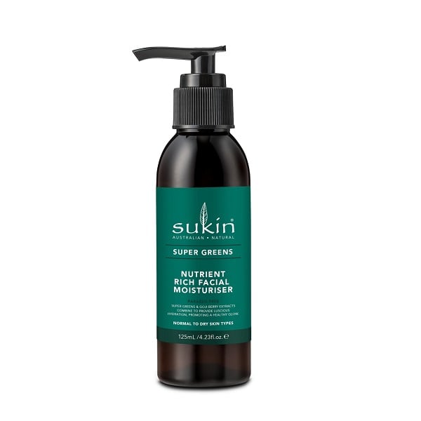Kem Dưỡng Ẩm Sukin Super Greens Moisturiser 125Ml [Cs]