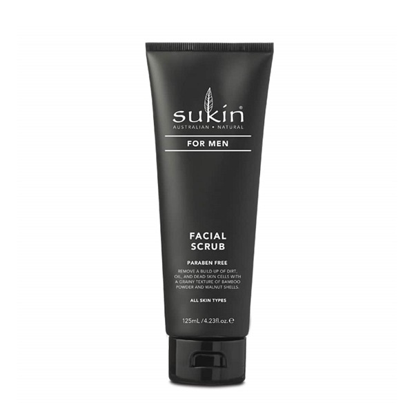 Kem Tẩy Tế Bào Chết Cho Nam Sukin For Men Facial Scrub 125Ml [Cs]