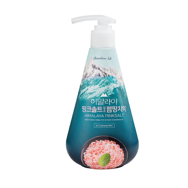Kem Đánh Răng Bamboo Salt Himalaya Pumping - Bạc Hà (285G)