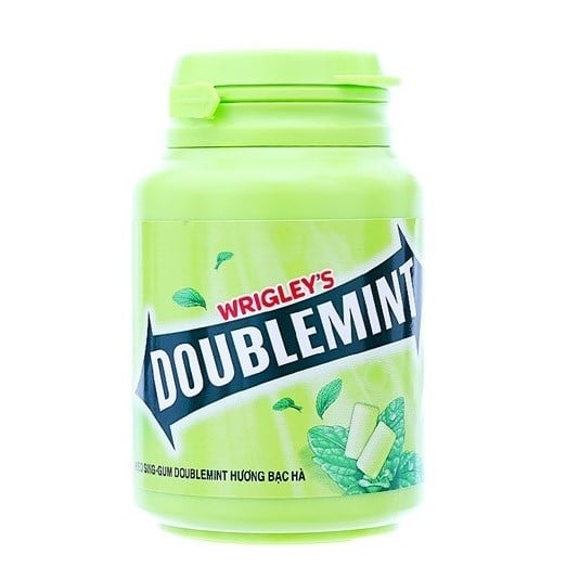 Kẹo Cao Su Doublemint Vị Bạc Hà - Hủ 40 Viên