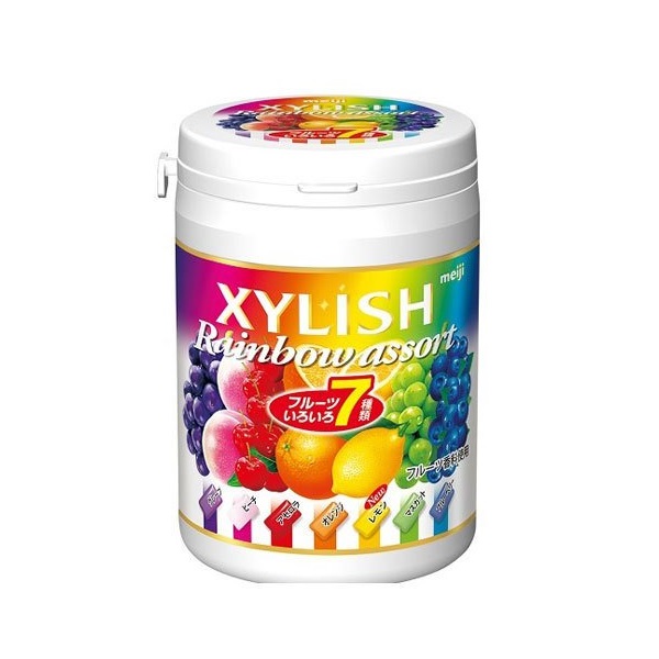 Kẹo Gum Nhật Meiji 7 Vị Trái Cây 117G (24)