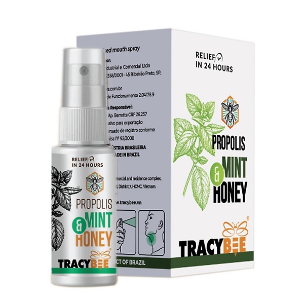 Keo Ong Tracybee Vị Bạc Hà Mint & Honey 30Ml