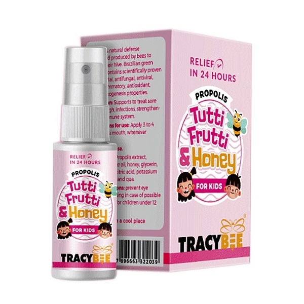 Keo Ong Tracybee Vị Trái Cây Tuttifrutti & Honey 30Ml