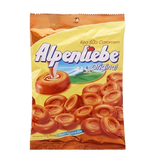 Kẹo Sữa Caramen Alpenliebe Original - Gói 40 Viên