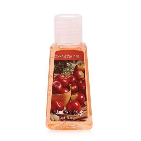 Gel Rửa Tay Khô 3K Hương Quế Và Táo Lamcosmé 60Ml