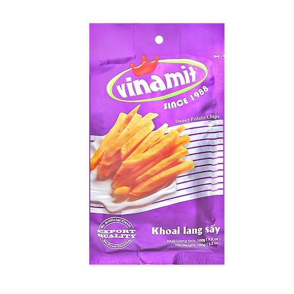 Khoai Lang Sấy Vinamit - Gói 100G