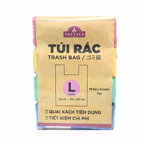 Túi Rác Topvalu Màu 1Kg - Size L