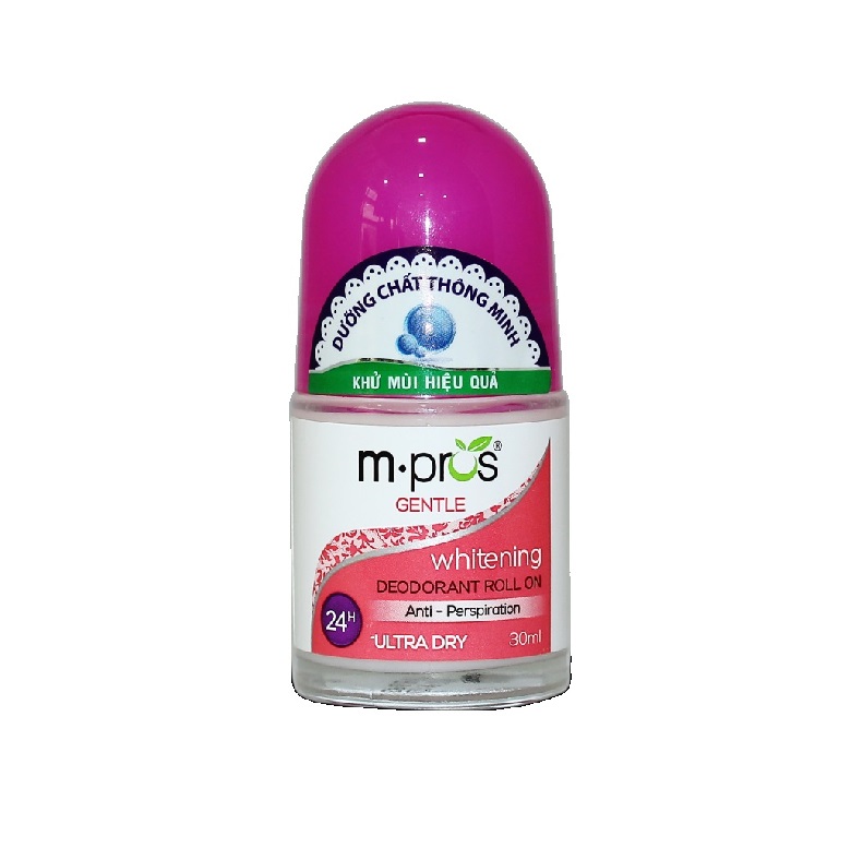 Lăn Khử Mùi M.pros Hồng 30Ml