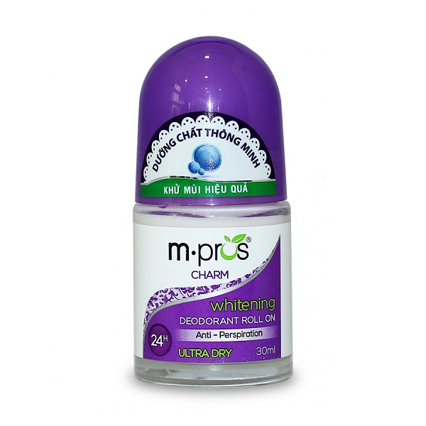 Lăn Khử Mùi M.pros Tím 30Ml