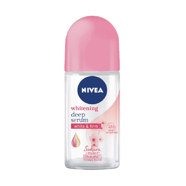 Lăn Khử Mùi Nivea Whitening Deep Serum Sakura 40Ml