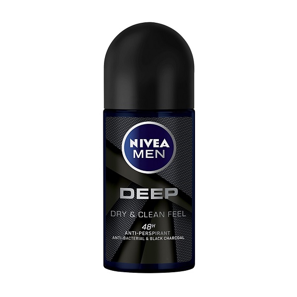 Lăn Ngăn Mùi Nivea Men Than Đen Hoạt Tính 50Ml