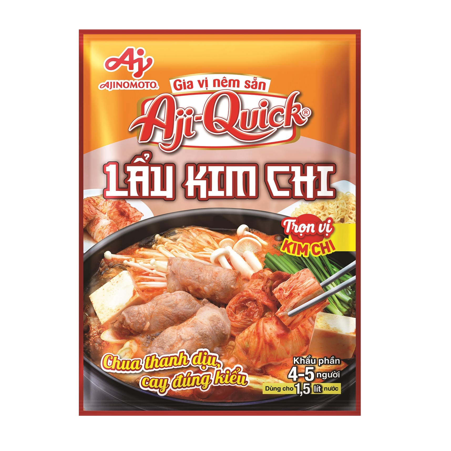 Gia Vị Nêm Sẵn Aji - Quick Lẩu Kim Chi 46G