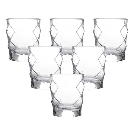 Bộ 6 Ly Thấp Thủy Tinh Luminarc Louvre 260Ml