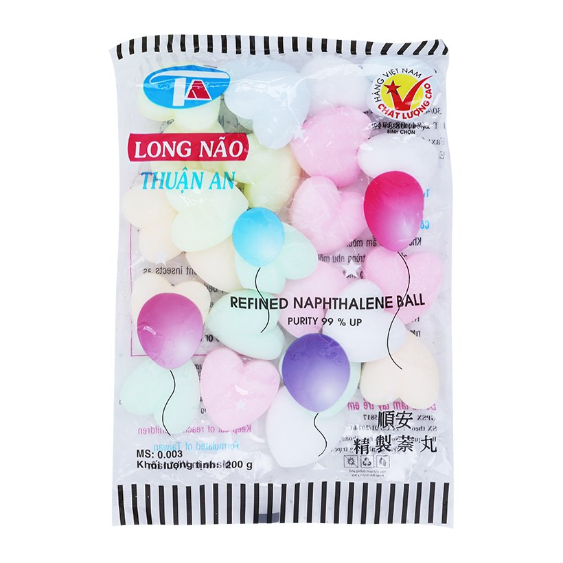 Long Não Thuận An Túi 200G ( Viên Tim - Màu)