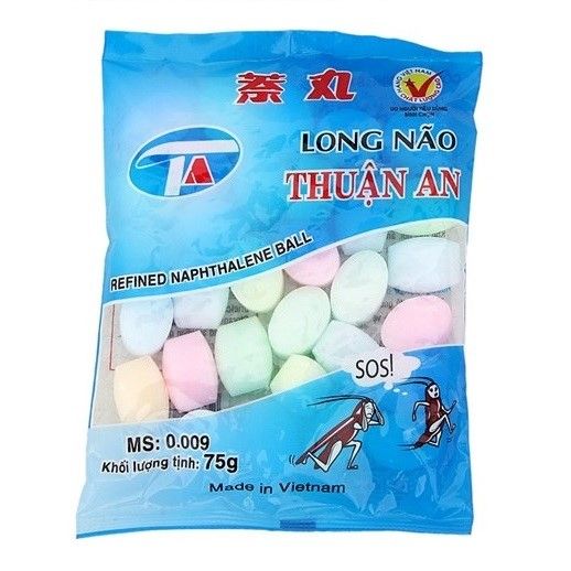Long Não Thuận An Túi 75g (Viên Oval Nhỏ Màu)