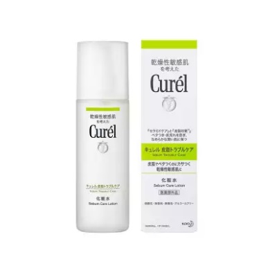 Lotion Dưỡng Da Mặt Dành Cho Da Dầu Curél Sebum Trouble Care Lotion (150Ml)