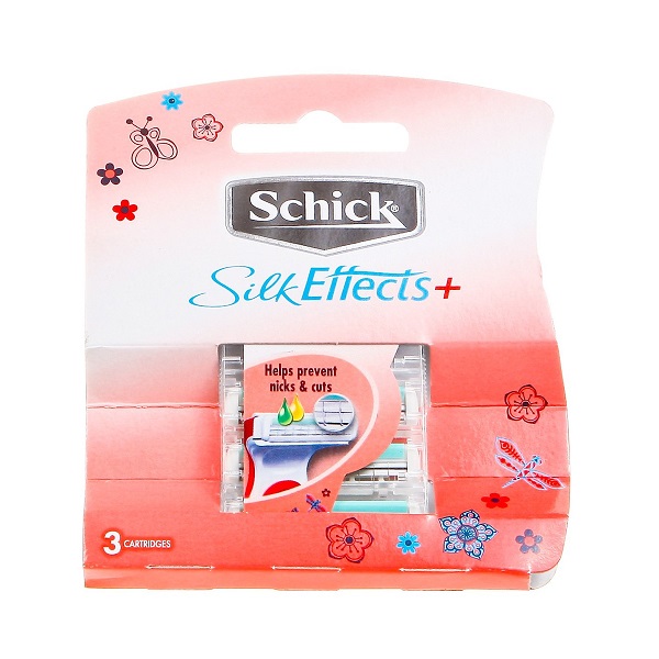Lưỡi Dao Cạo Nữ Schick Silk Effects 3S